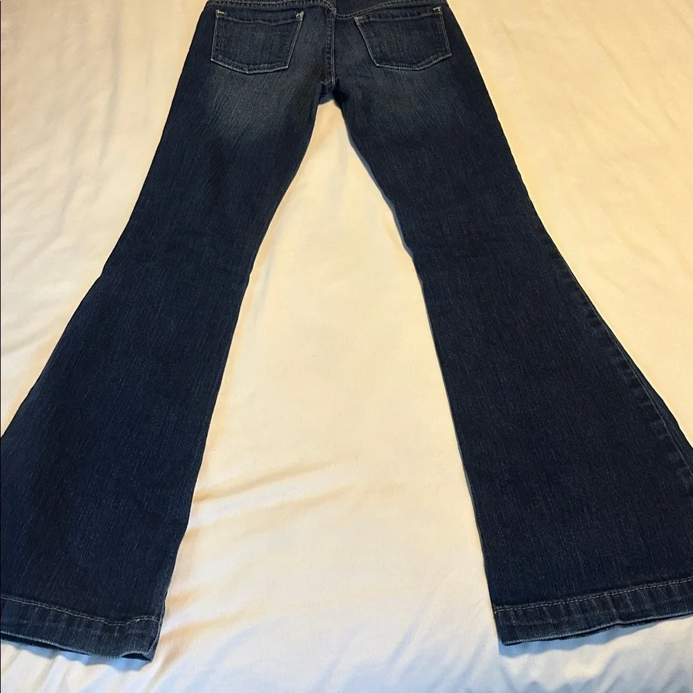 Old Navy Dark Blue Flare Jeans